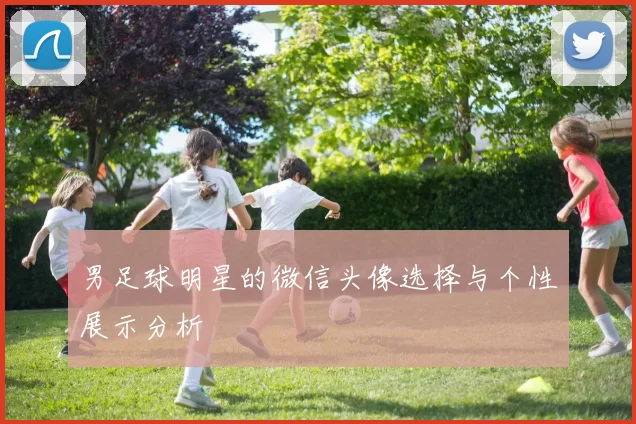 男足球明星的微信头像选择与个性展示分析
